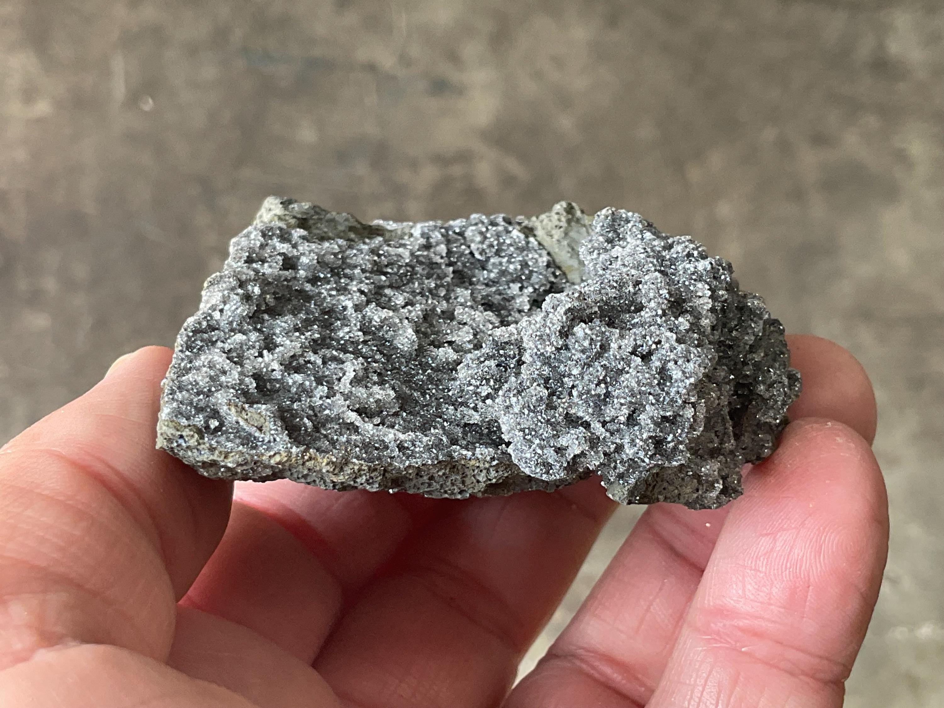 88g “Black Apophyllite” Specimen 1C from Indonesia