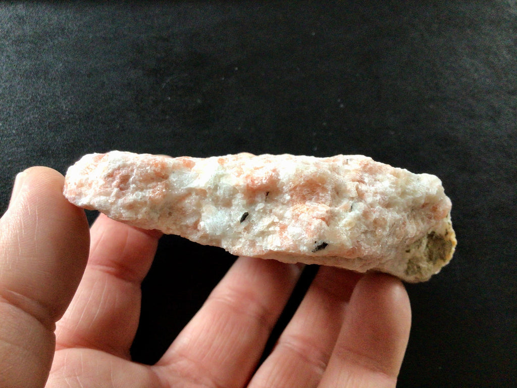 197g Natural Rough Sunstone Chunk 2D