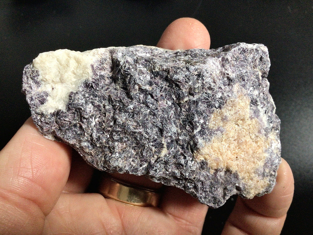 85g Trilithionite with Petalite and Rubellite Rough Piece 2A