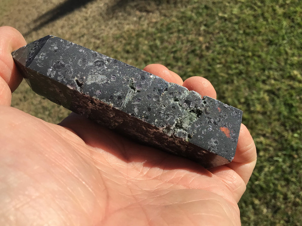 128g Sphalerite Generator with Lavender Fluorite and Clear Quartz 3C