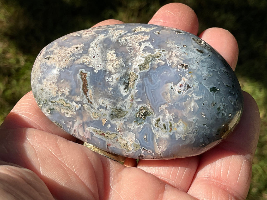 100g Ocean Jasper/Opal Palmstone 10A