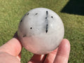 390g Tourmalated Quartz Sphere 2C