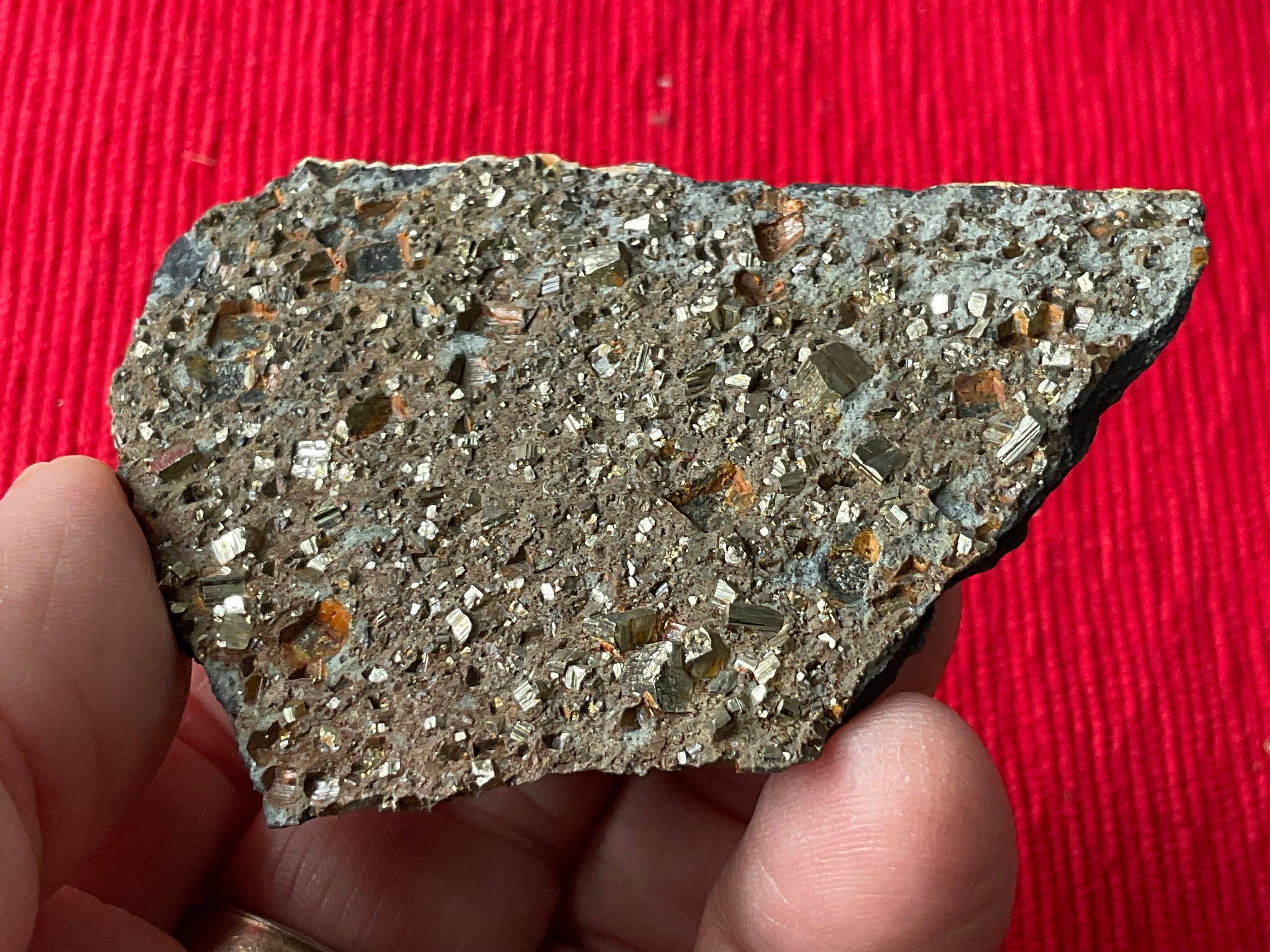 74g Tasmanian Cubic Pyrite Specimen 2A