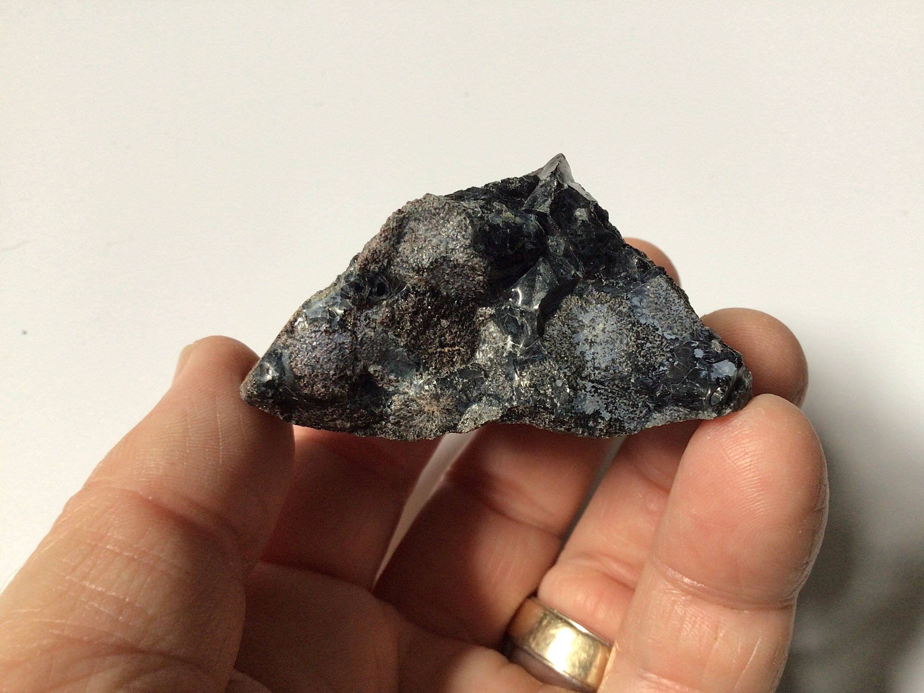 73g Mexican Flower Obsidian Rough Piece 1C