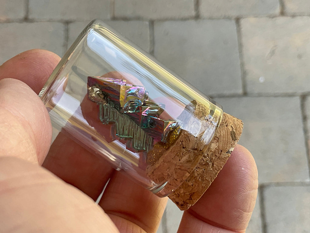 Bismuth Specimen Display Bottle 3C