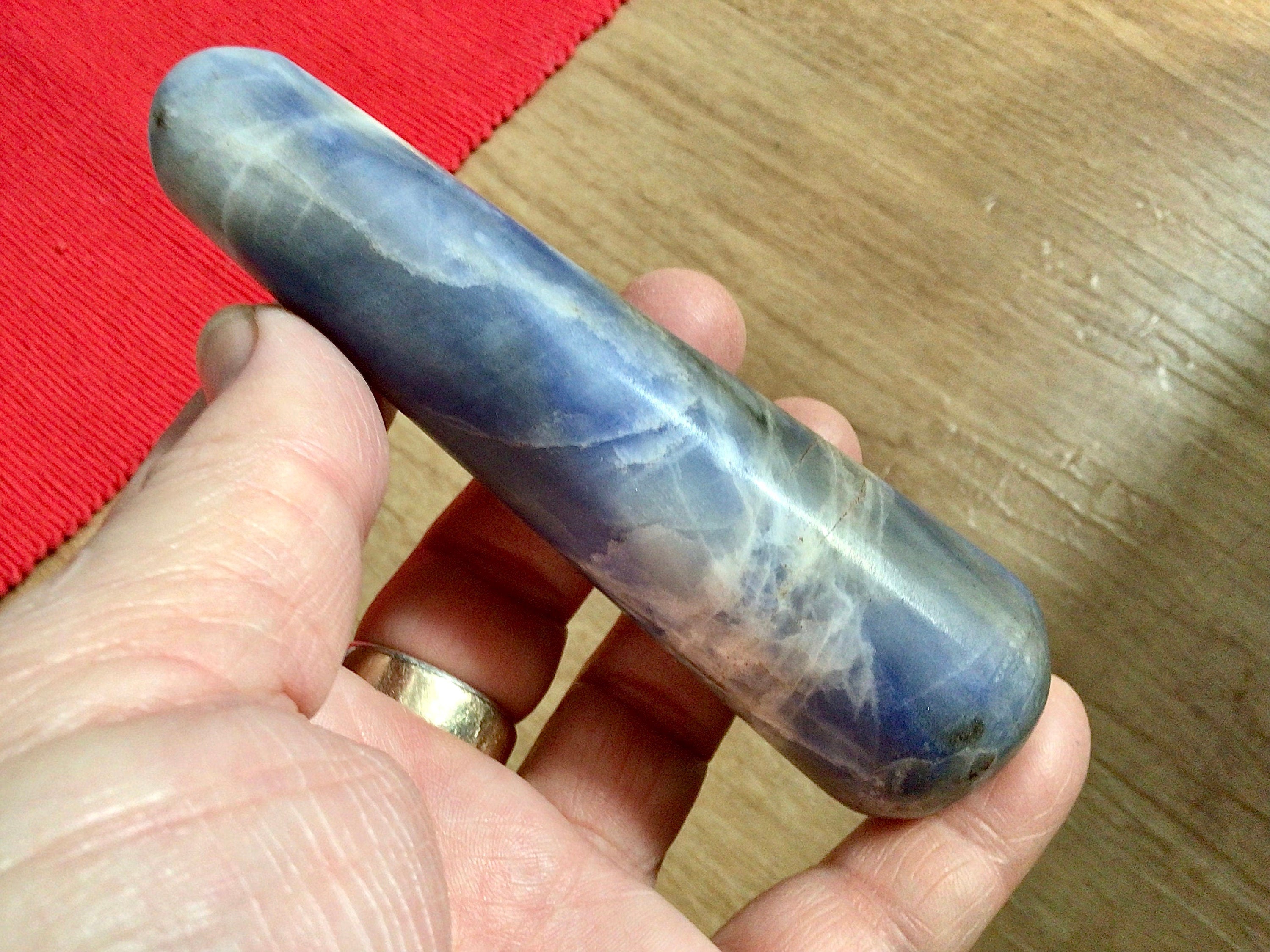 153g Afghanite Massage Wand 2B
