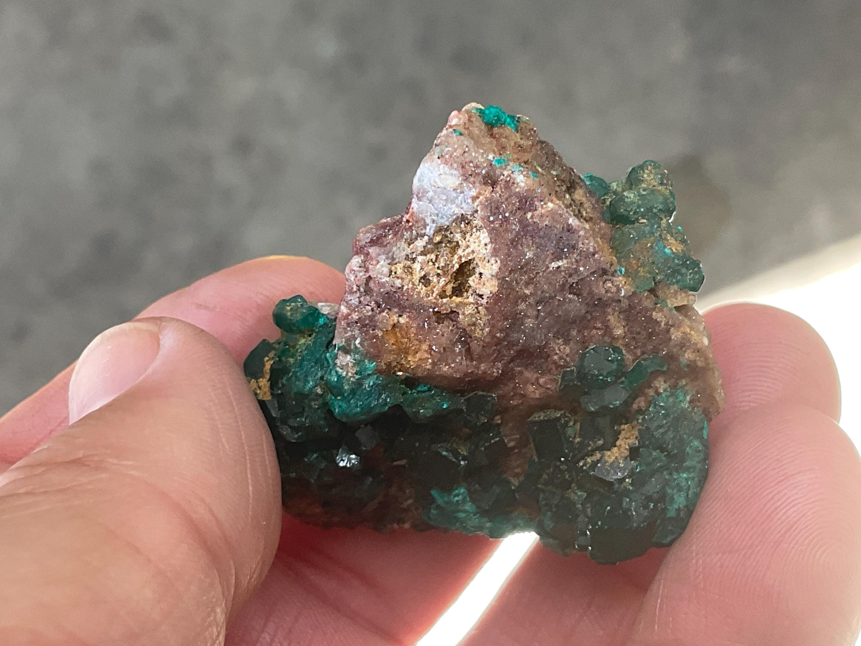 34g Congolese Dioptase Specimen 10B