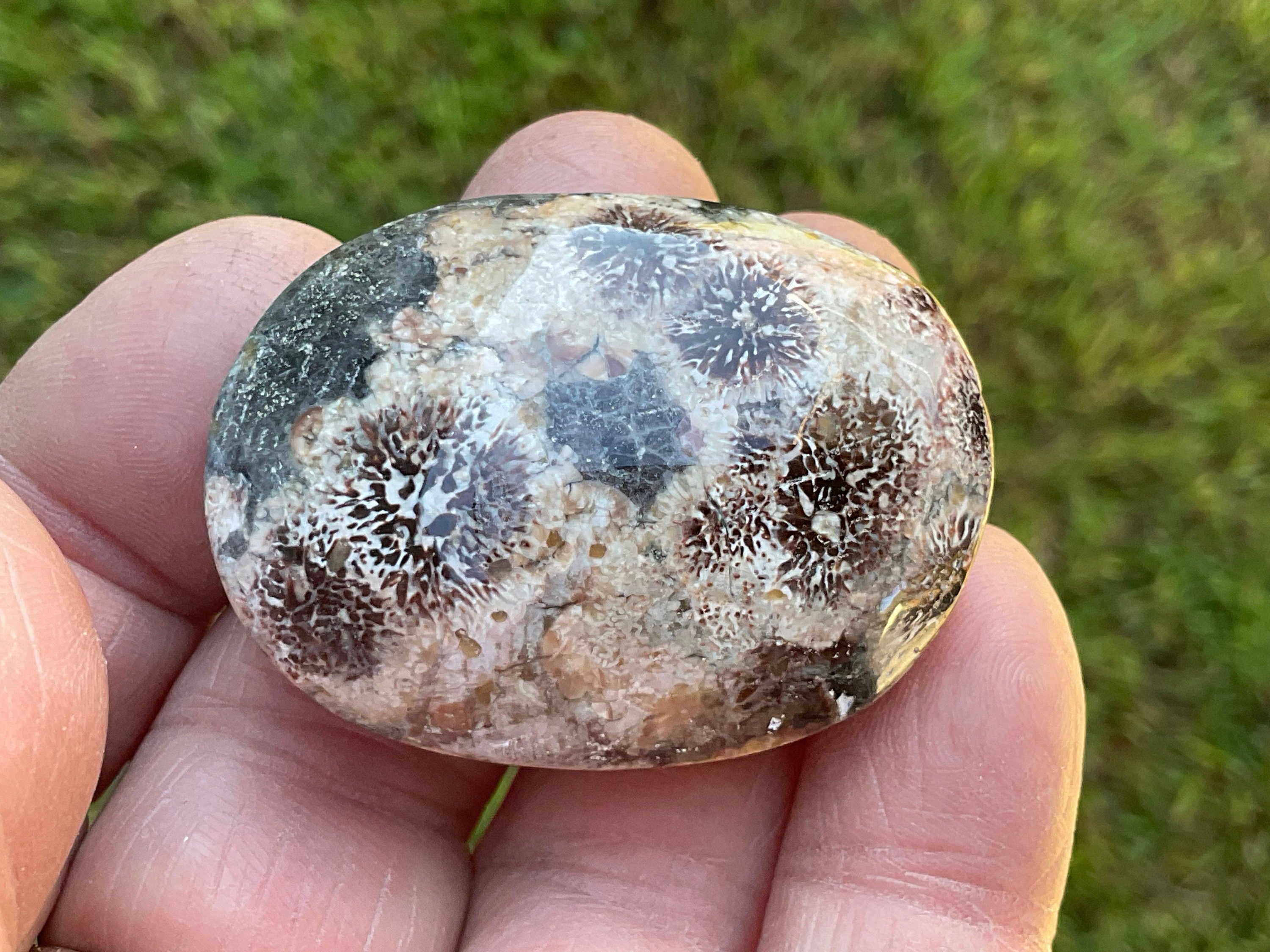 41g Green Cherry Blossom Palmstone 8A
