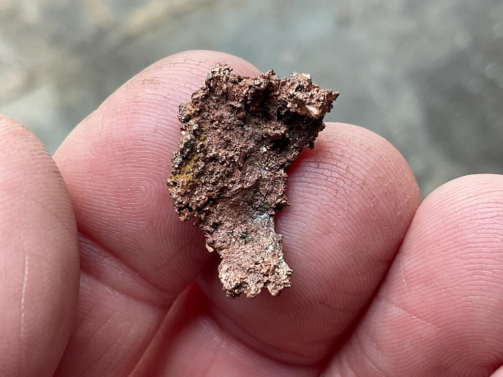 2g Native Copper Specimen 1B from the Red Dome Mine Australia