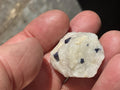 12g Natural Blue Spinel and Mica in Matrix from Pakistan Specimen 2