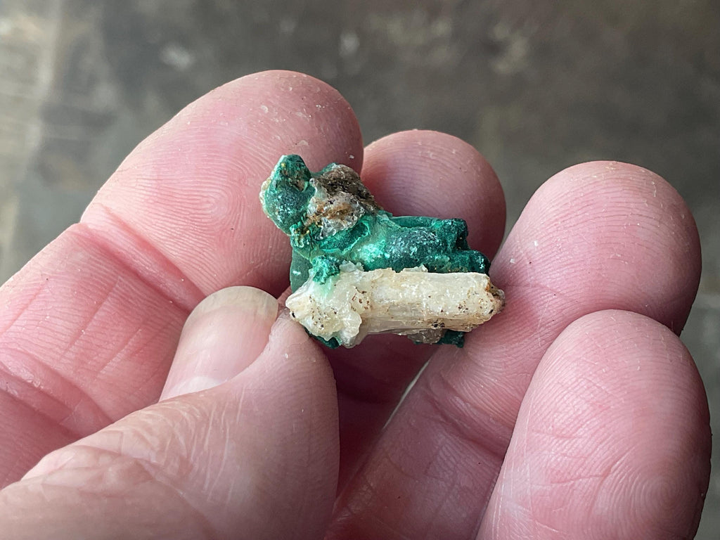 8g Australian Malachite and Cerussite  Specimen 5A from Rum Jungle