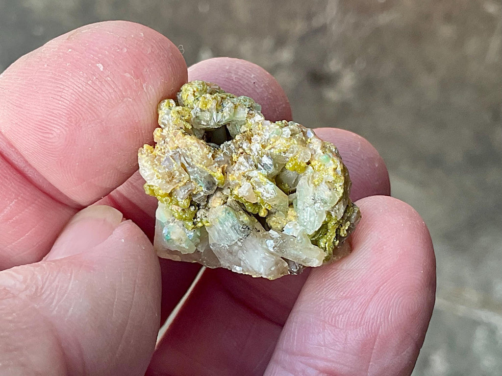 26g Australian Cerussite with Pyromorphite Specimen 1B from Rum Jungle