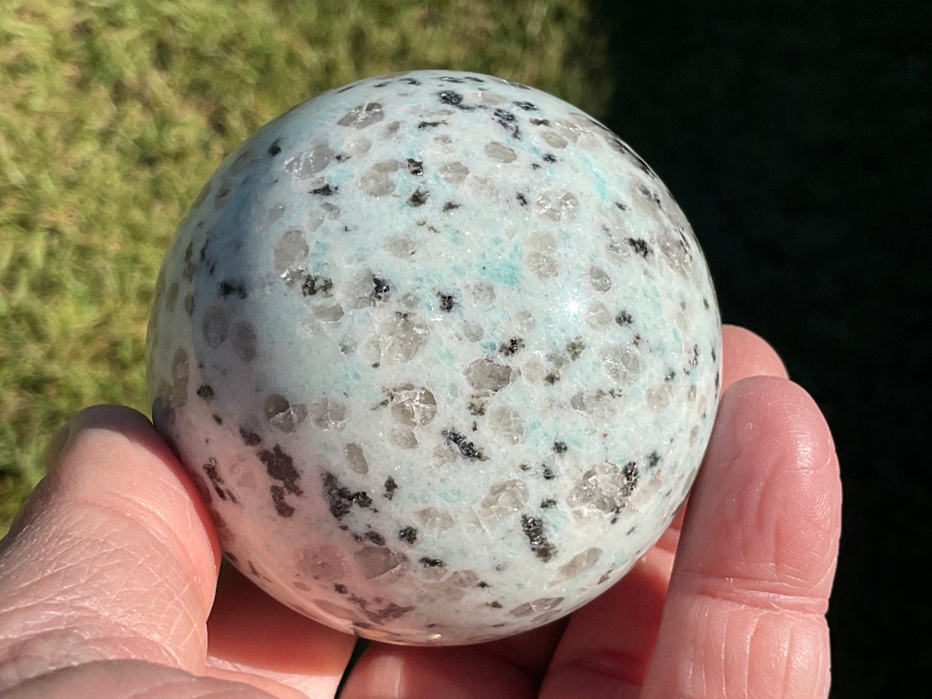 334g “Kiwi Jasper” Sphere 1B