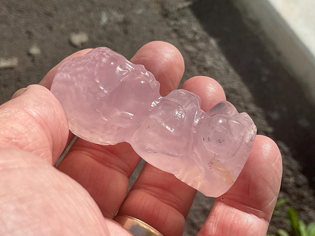 70g Rose Quartz Buddha Statue A
