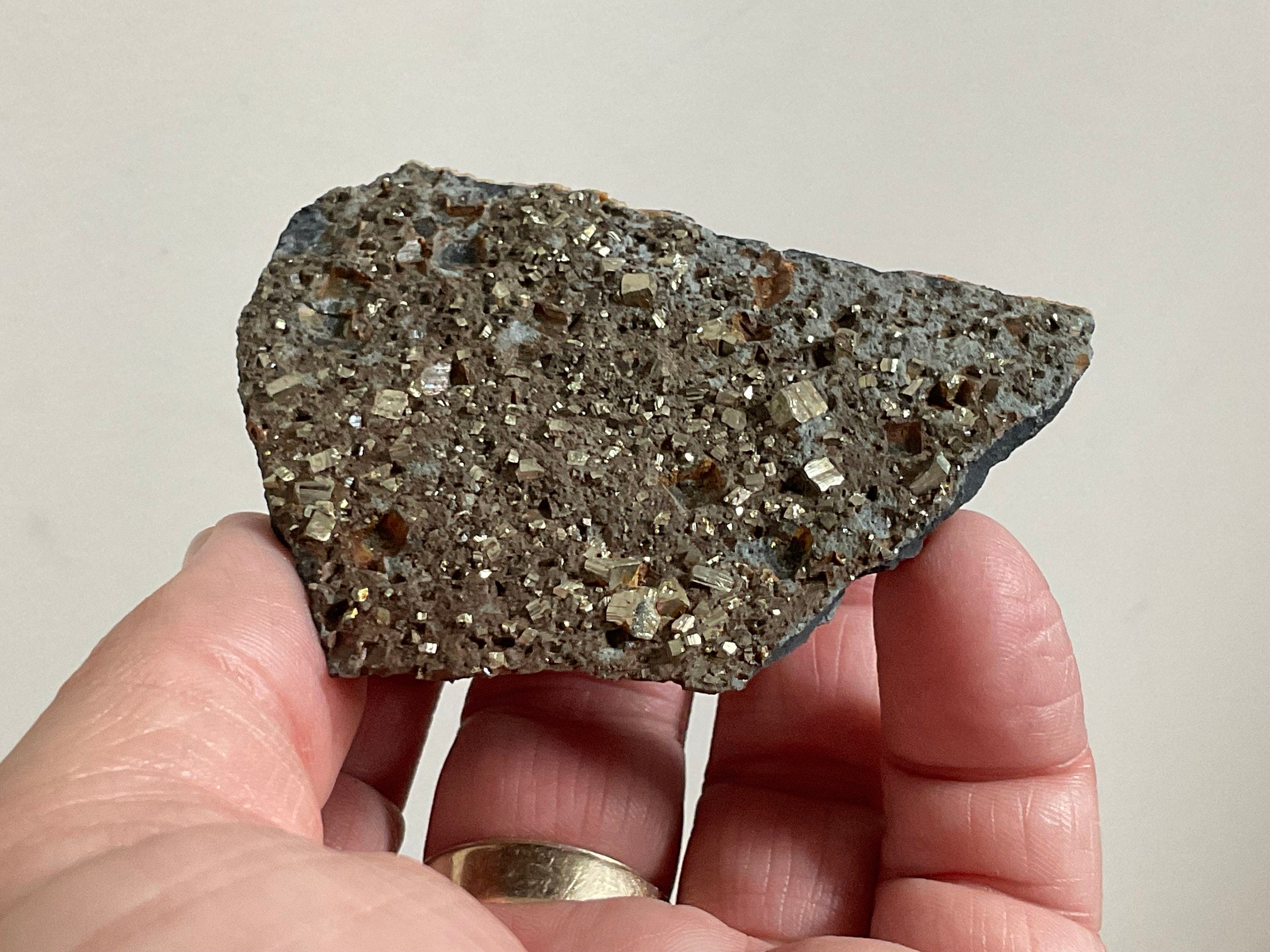 74g Tasmanian Cubic Pyrite Specimen 2A