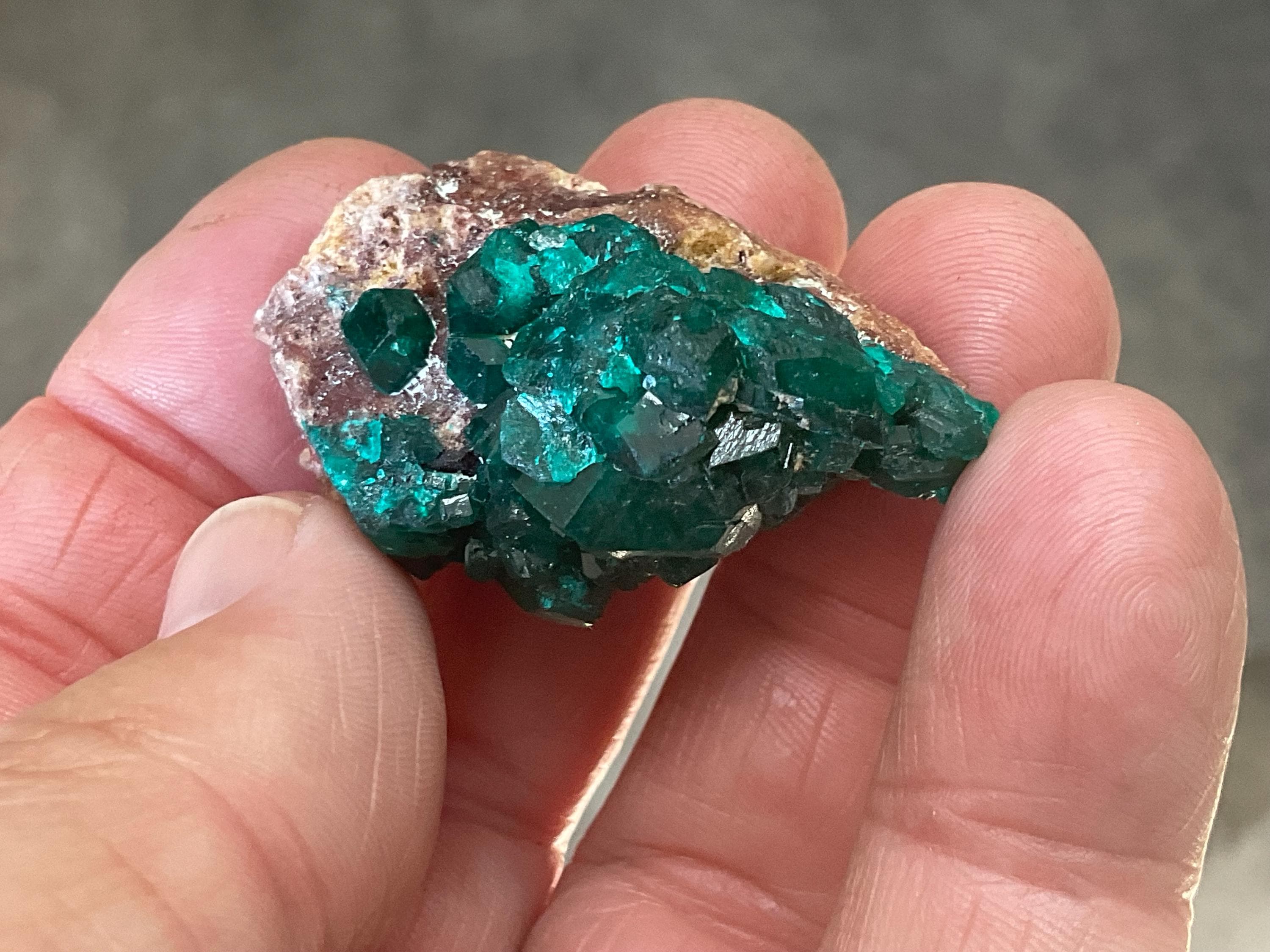 22g Congolese Dioptase Specimen 9B
