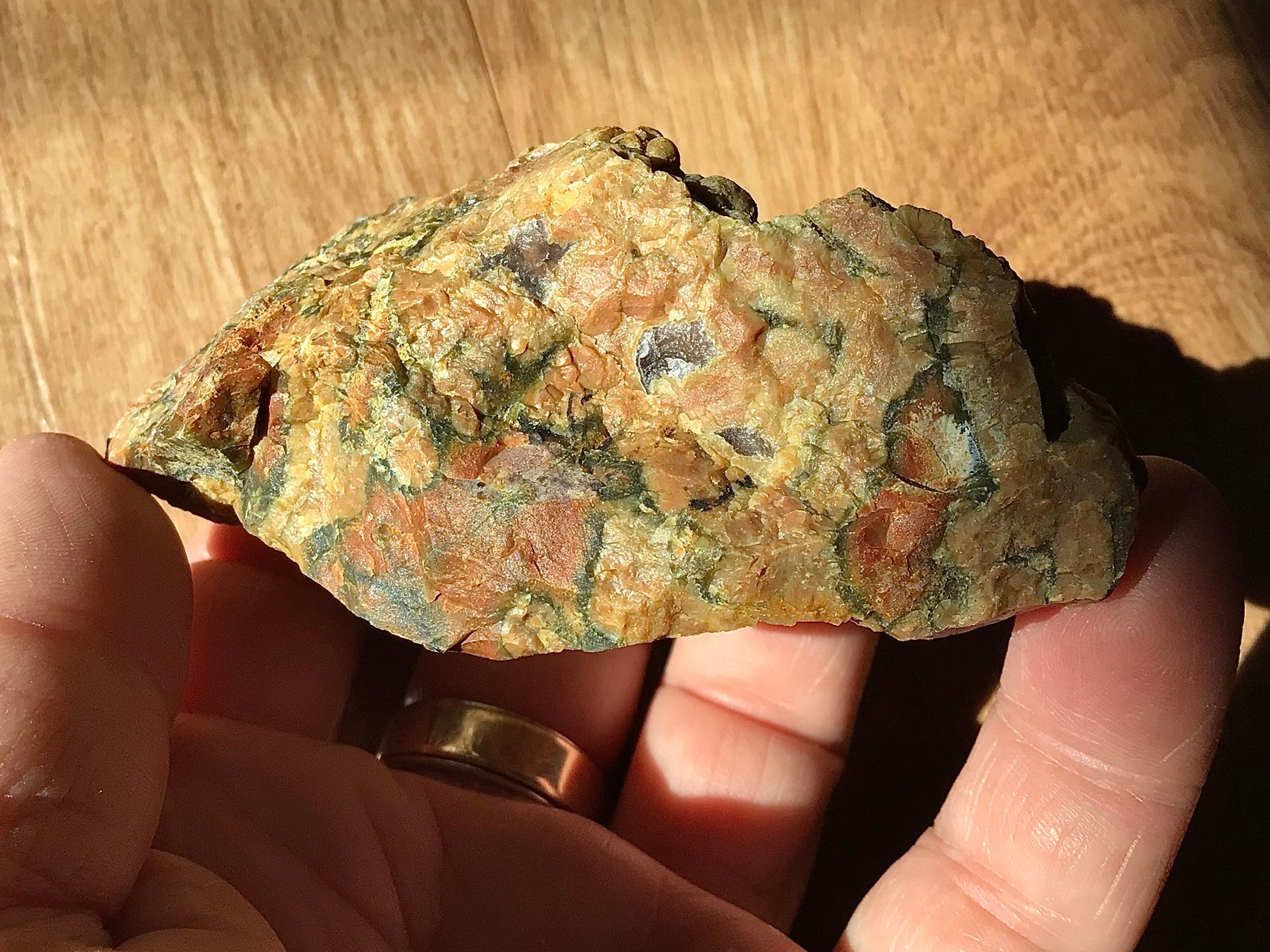 237g Mt Hay Rainforest Jasper Rough 5C