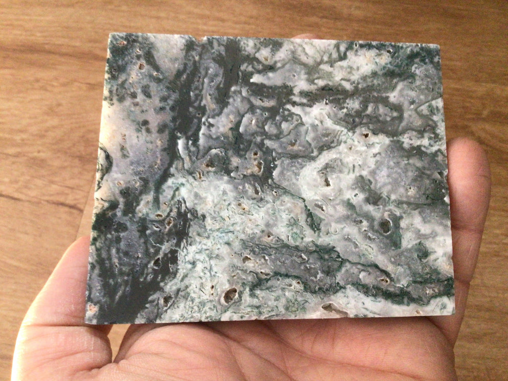 145g Moss Agate Polished Slab 1C
