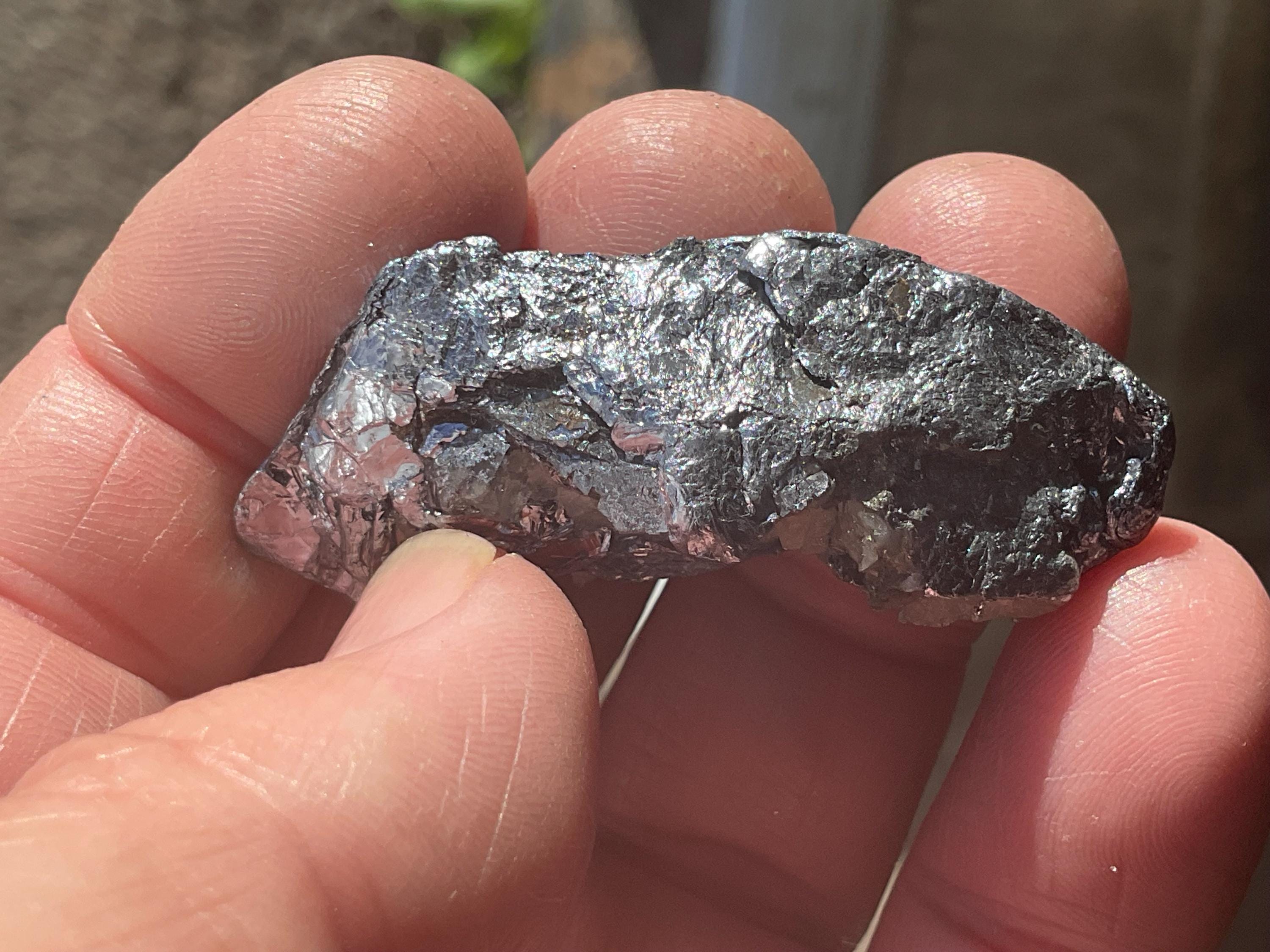 22g Australian Molybdenite on Quartz Specimen 4A