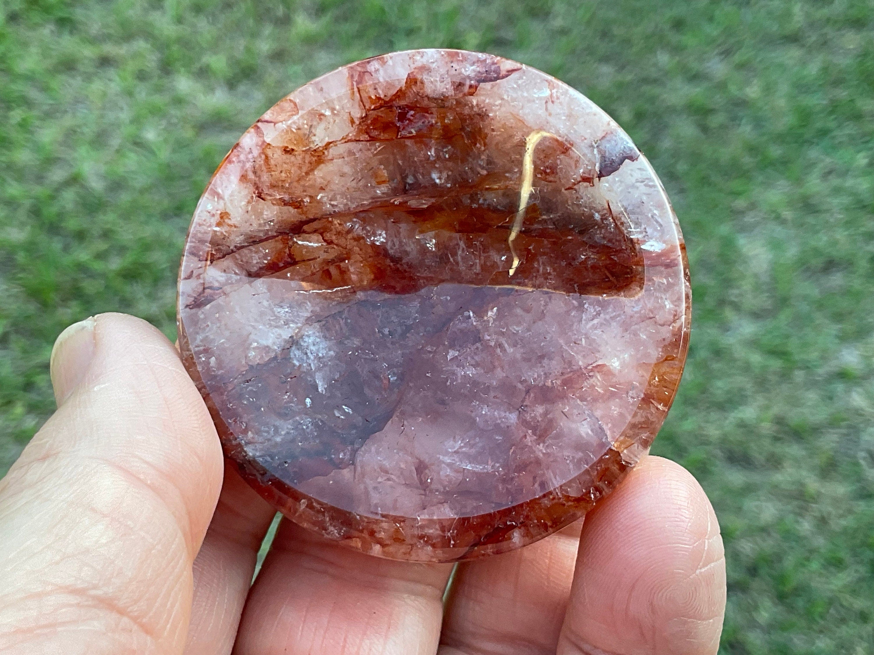 70g Fire Quartz Trinket Tray C