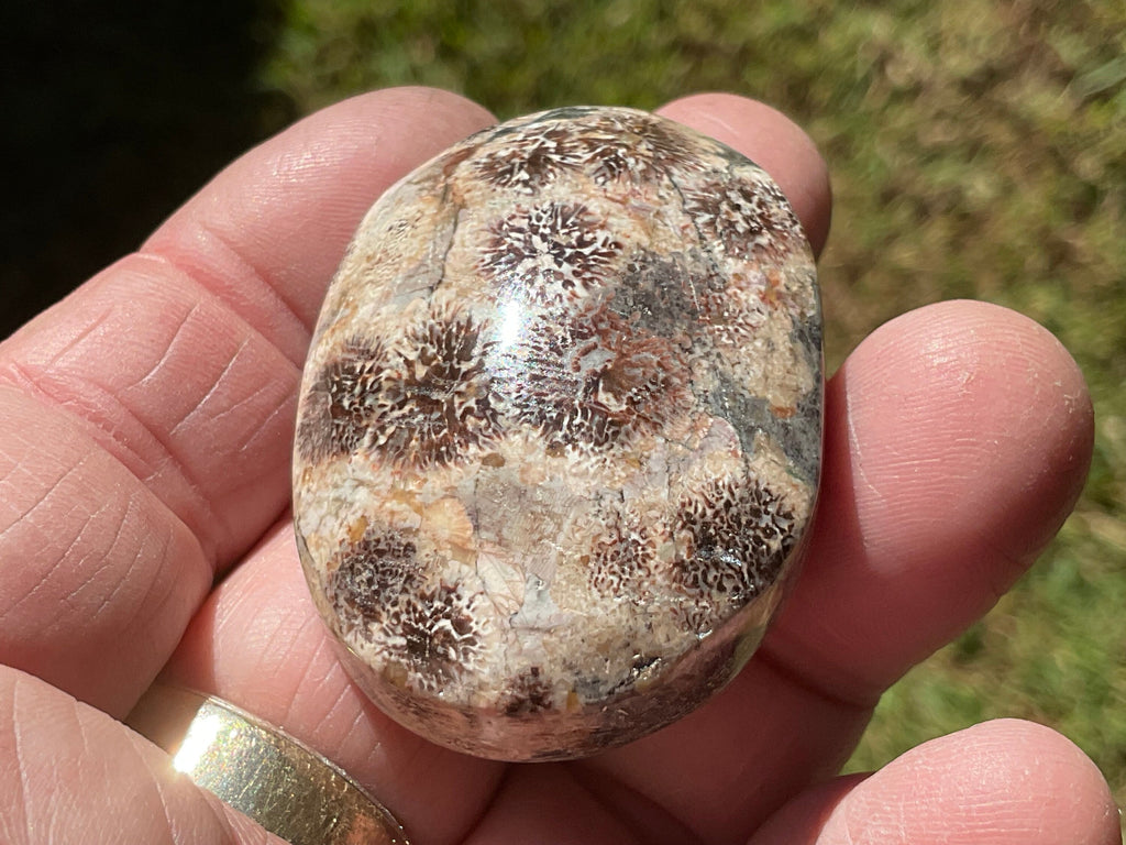 41g Green Cherry Blossom Palmstone 8A