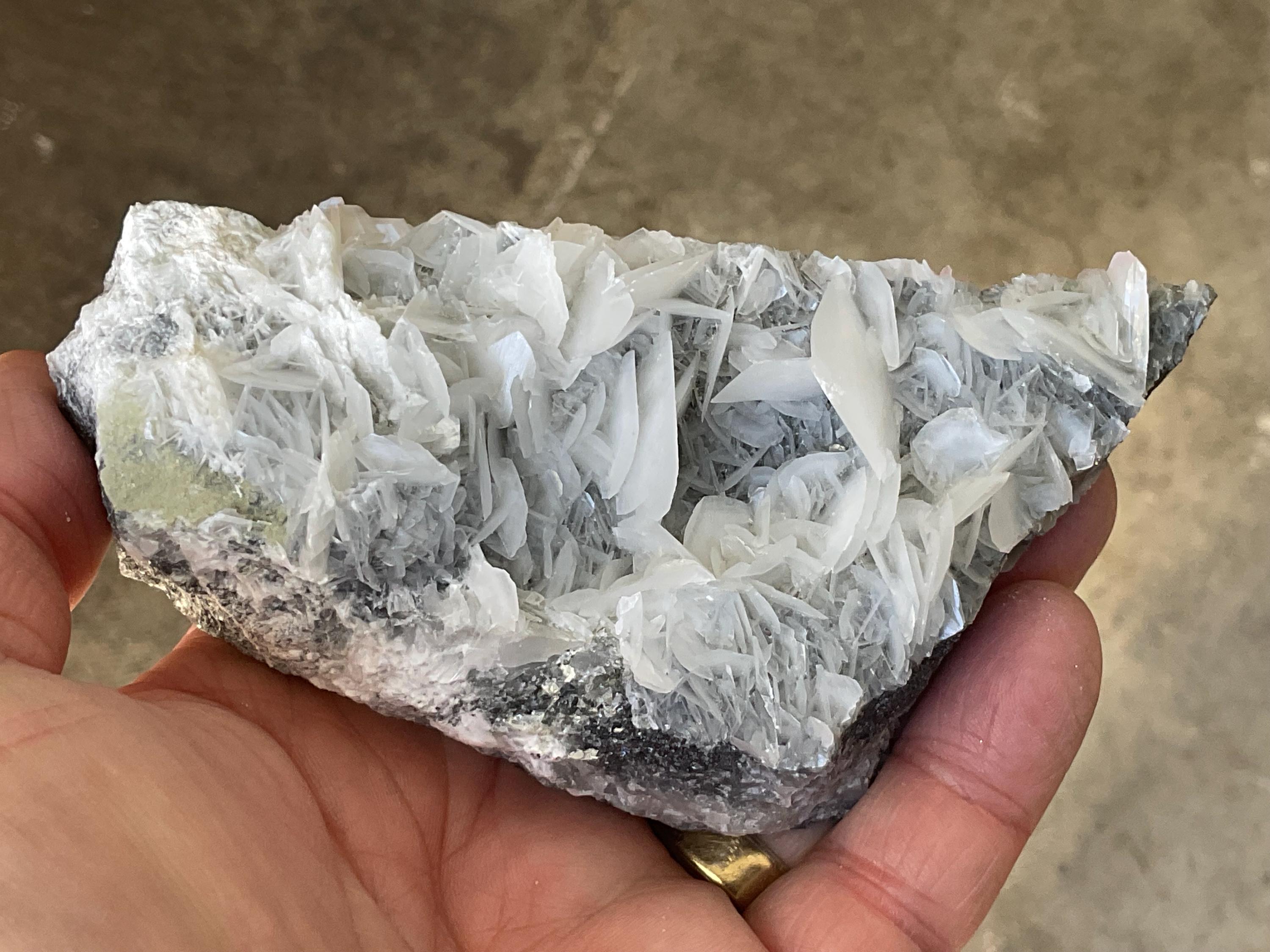 206g UV Reactive “Angel Wing” Calcite Specimen 1C