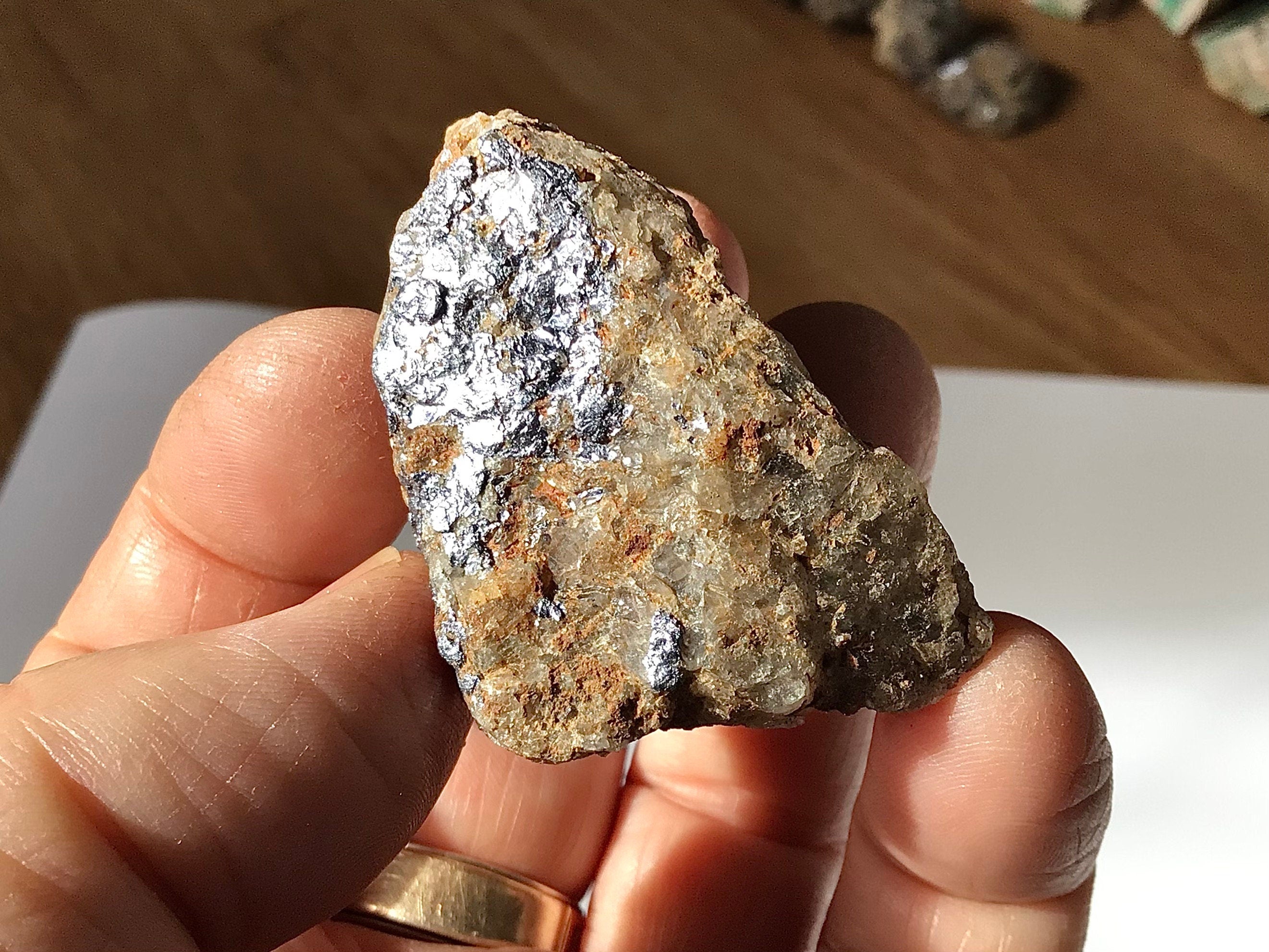 45g Australian Molybdenite Specimen 1E