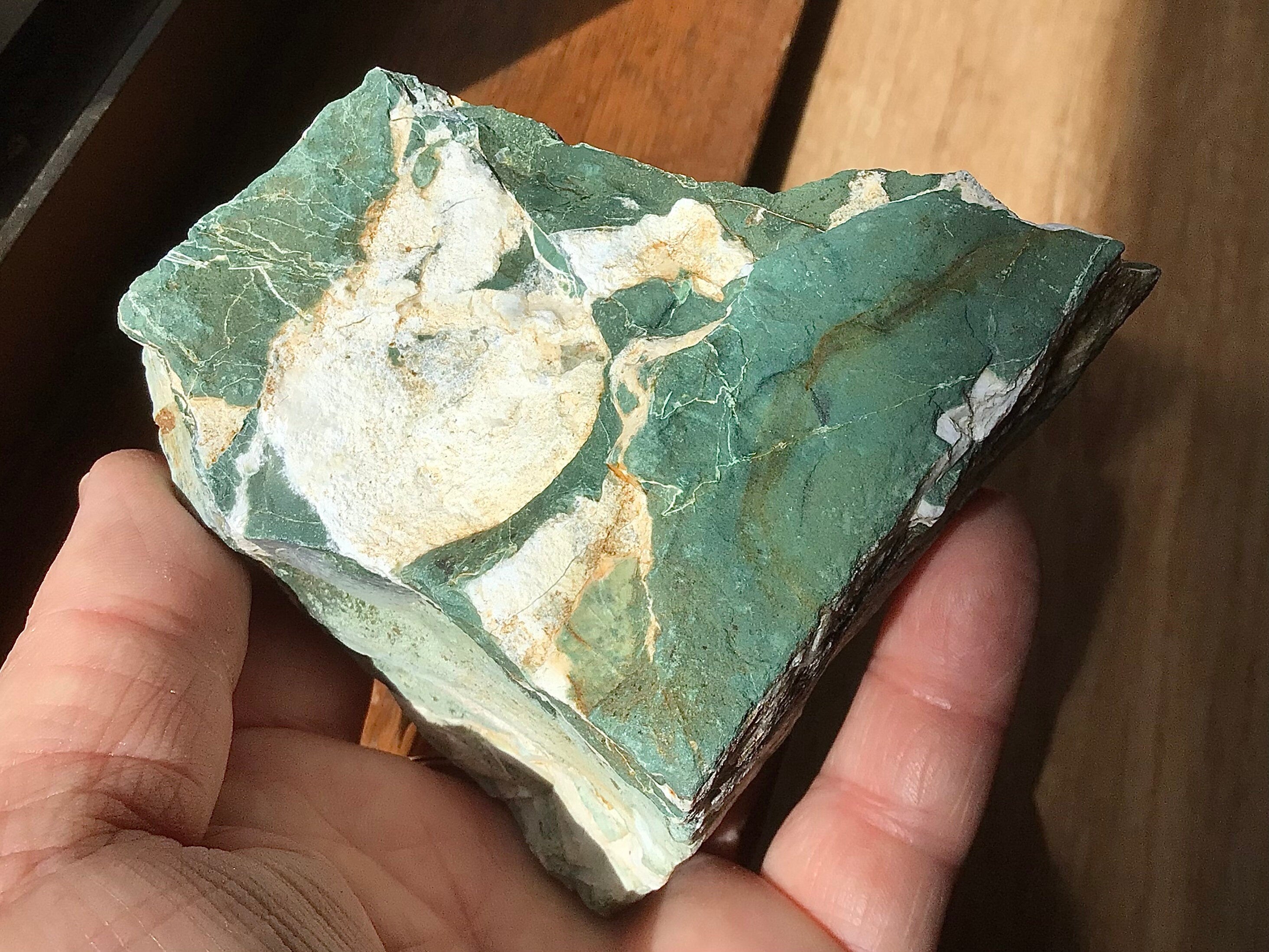 393g Green Jasper/Chalcedony C