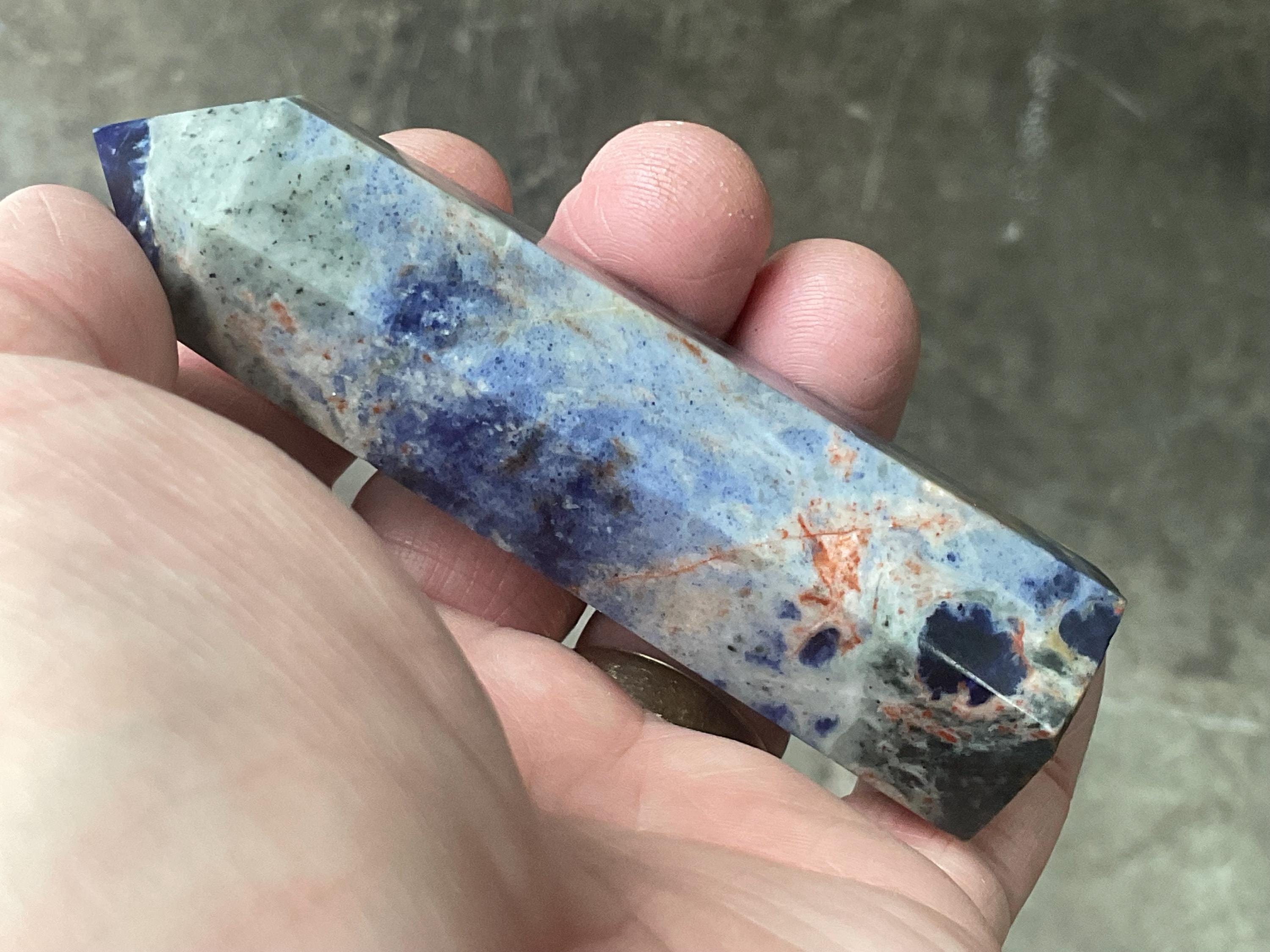 100g Sodalite with Sunstone Generator 3B