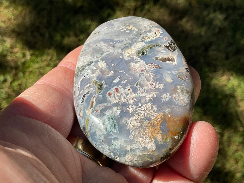 100g Ocean Jasper/Opal Palmstone 10A