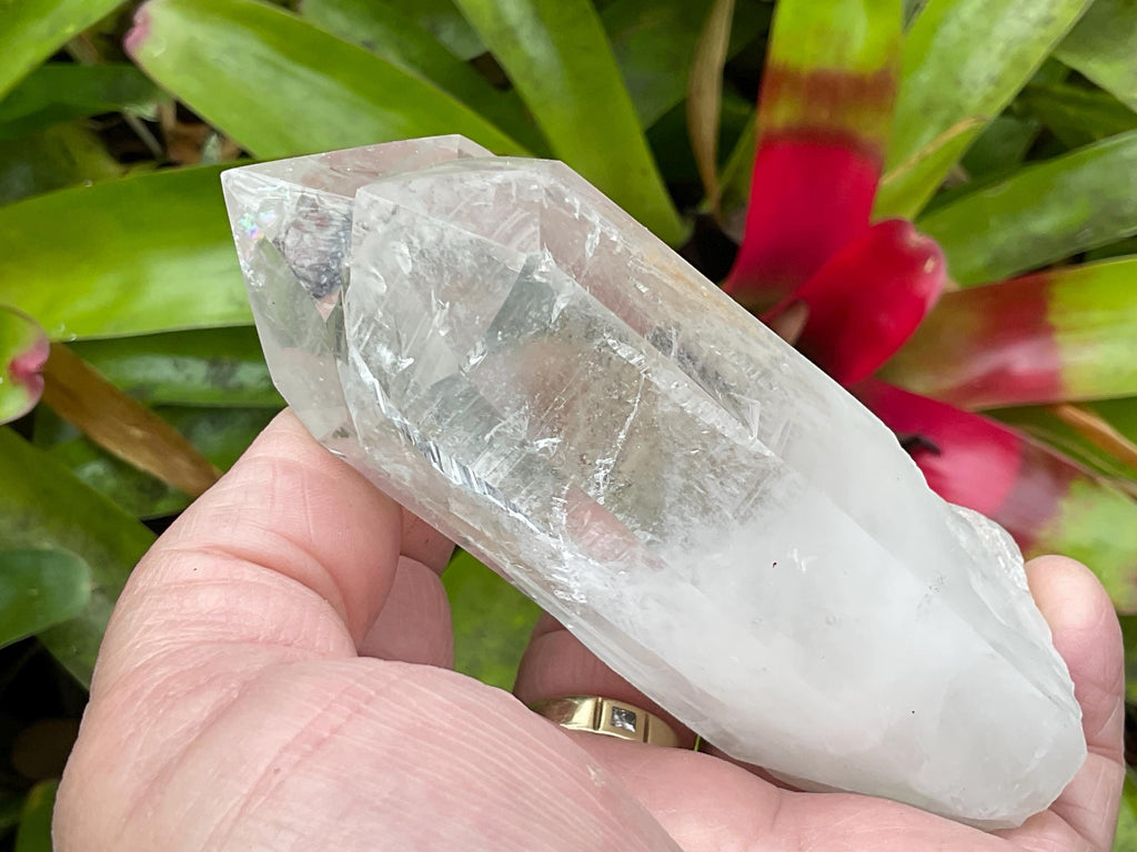 300g “Water Clear” Quartz Generator with custom stand C