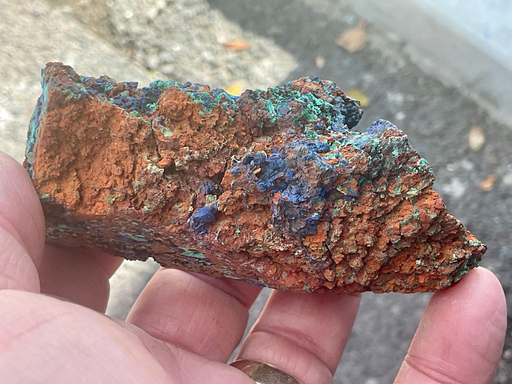 170g Azurite with Malachite Specimen 4C from Anhui, China
