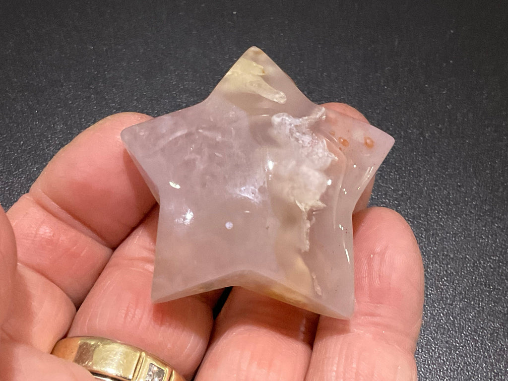 52g Flower Agate Star 7C