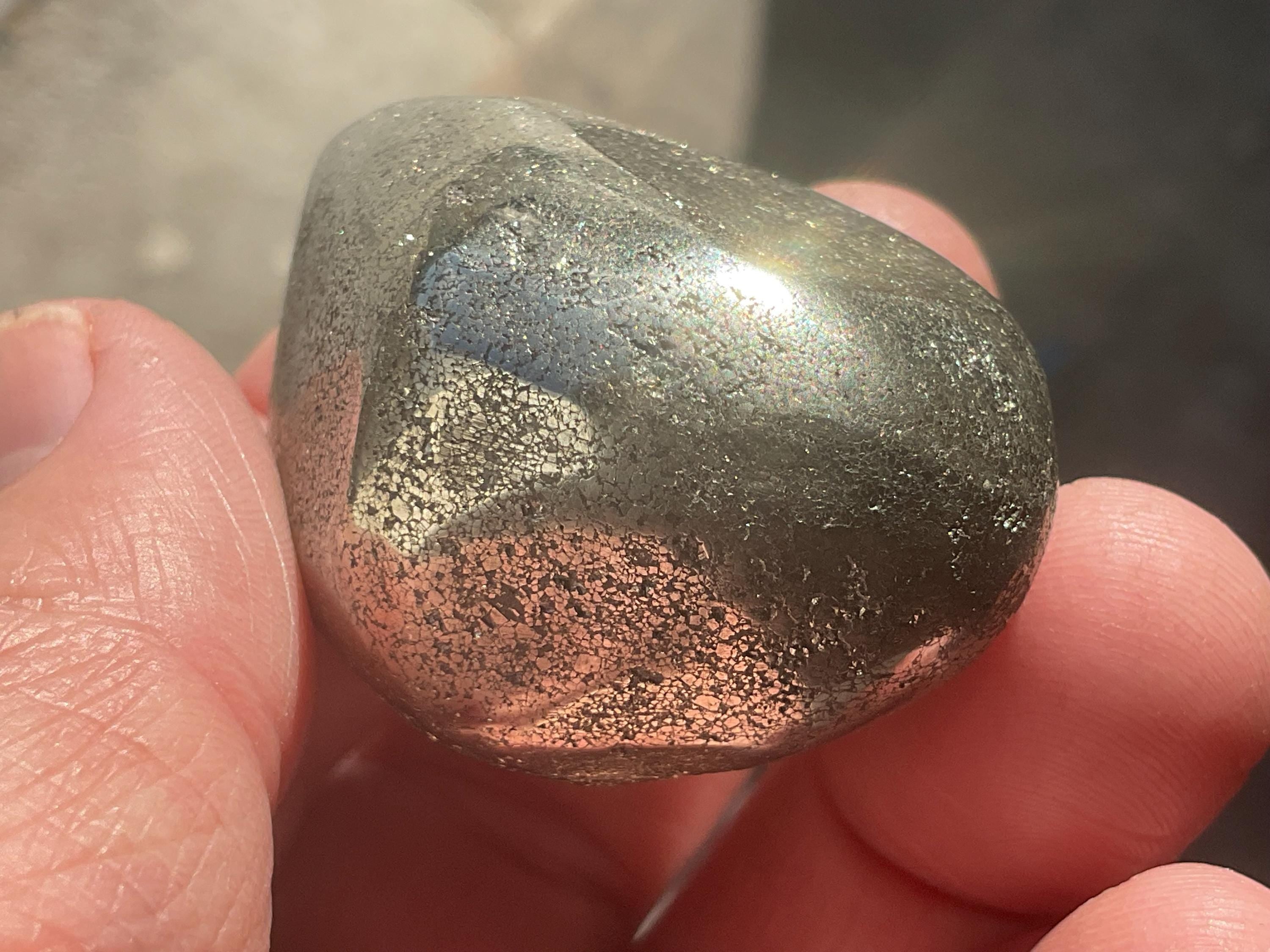118g Pyrite Polished Freeform 3B