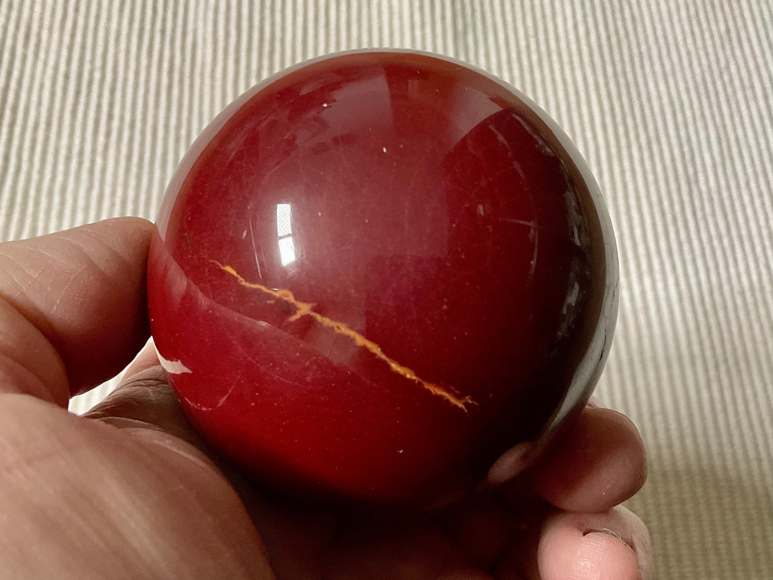 355g Mookaite Jasper Sphere G