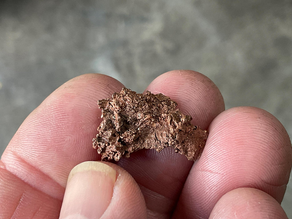 2g Native Copper Specimen 1B from the Red Dome Mine Australia