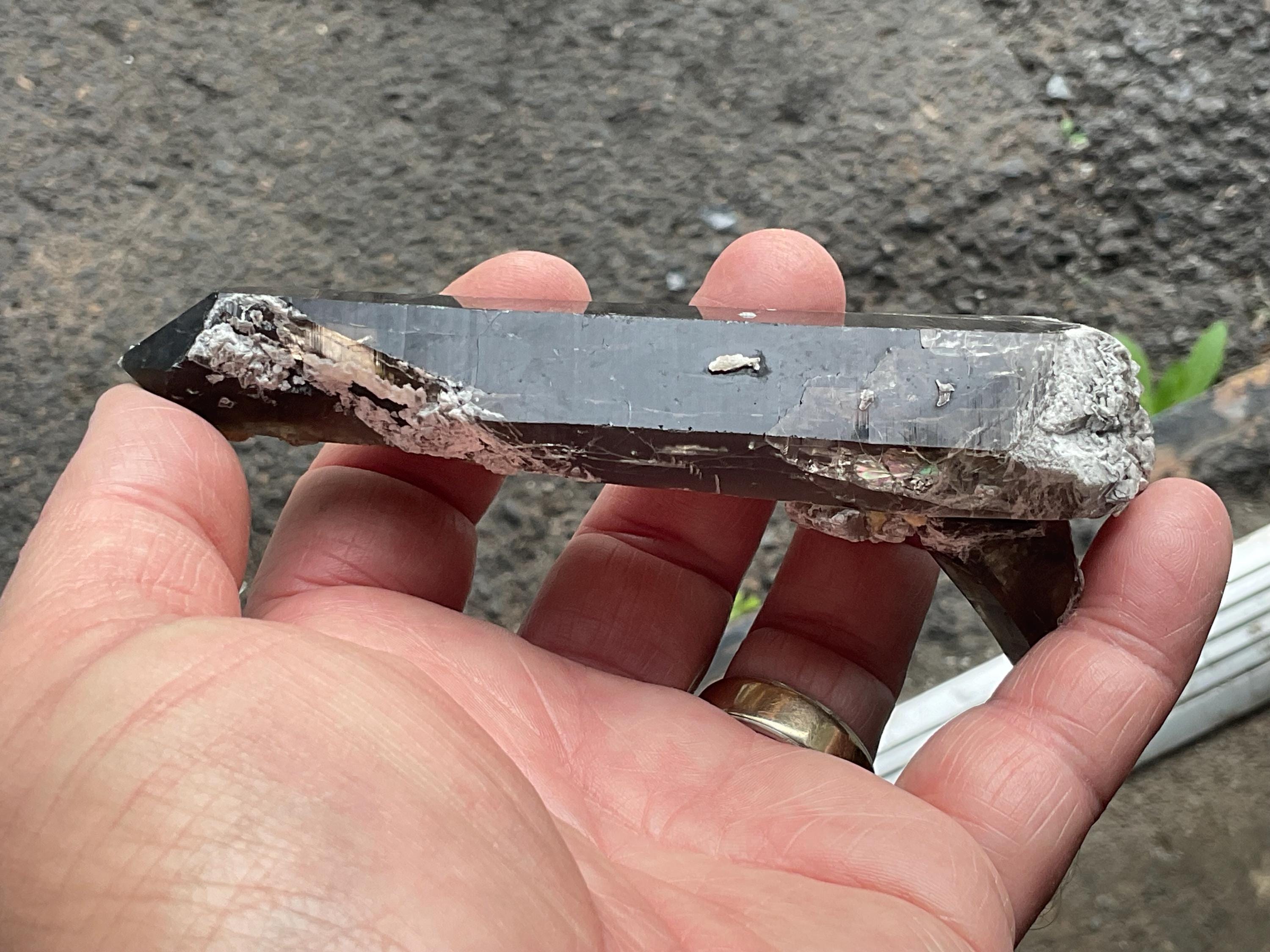 136g Smokey Quartz + Specimen 4A from Inner Mongolia