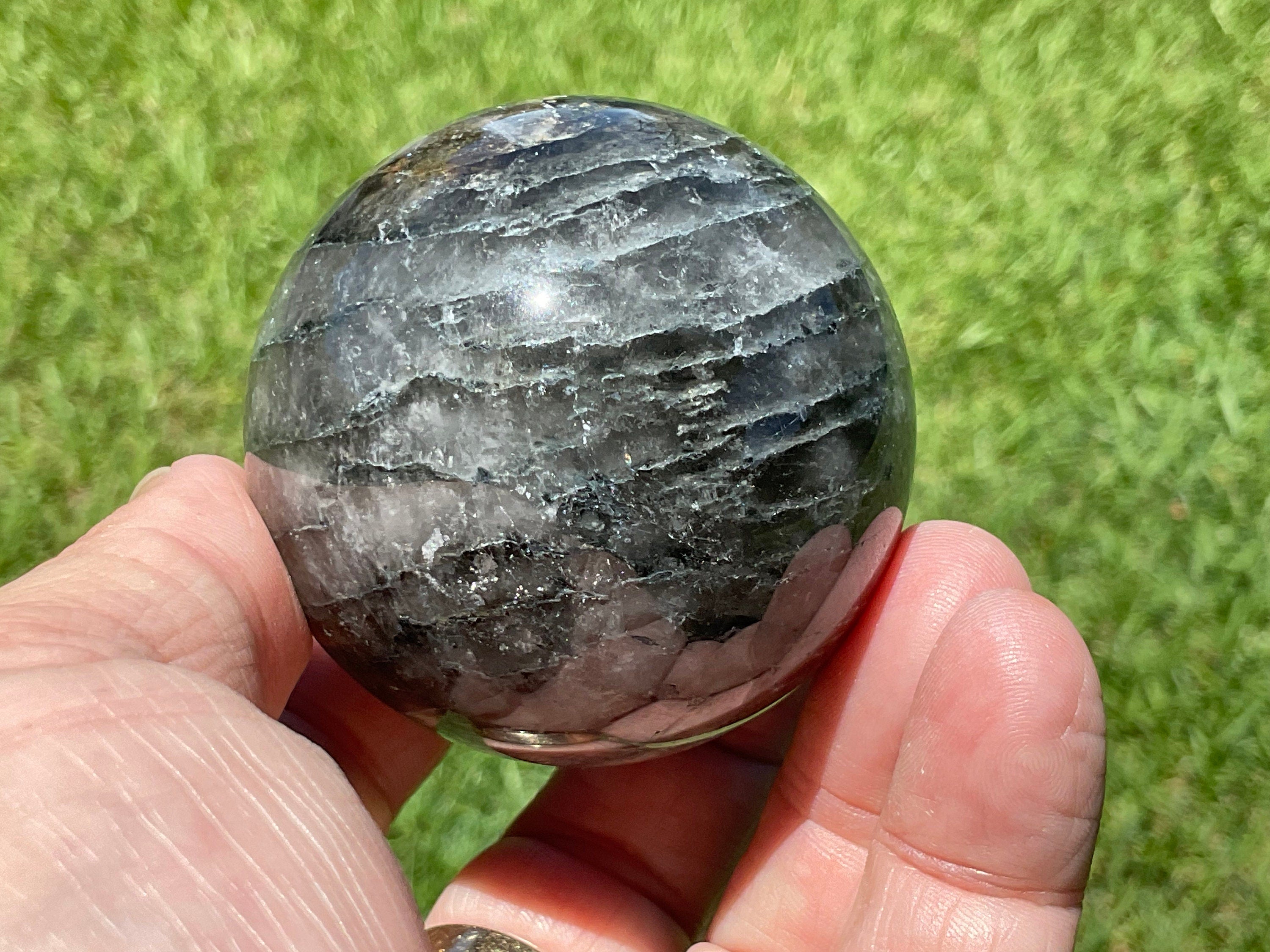 255g Garden Quartz Sphere 2C