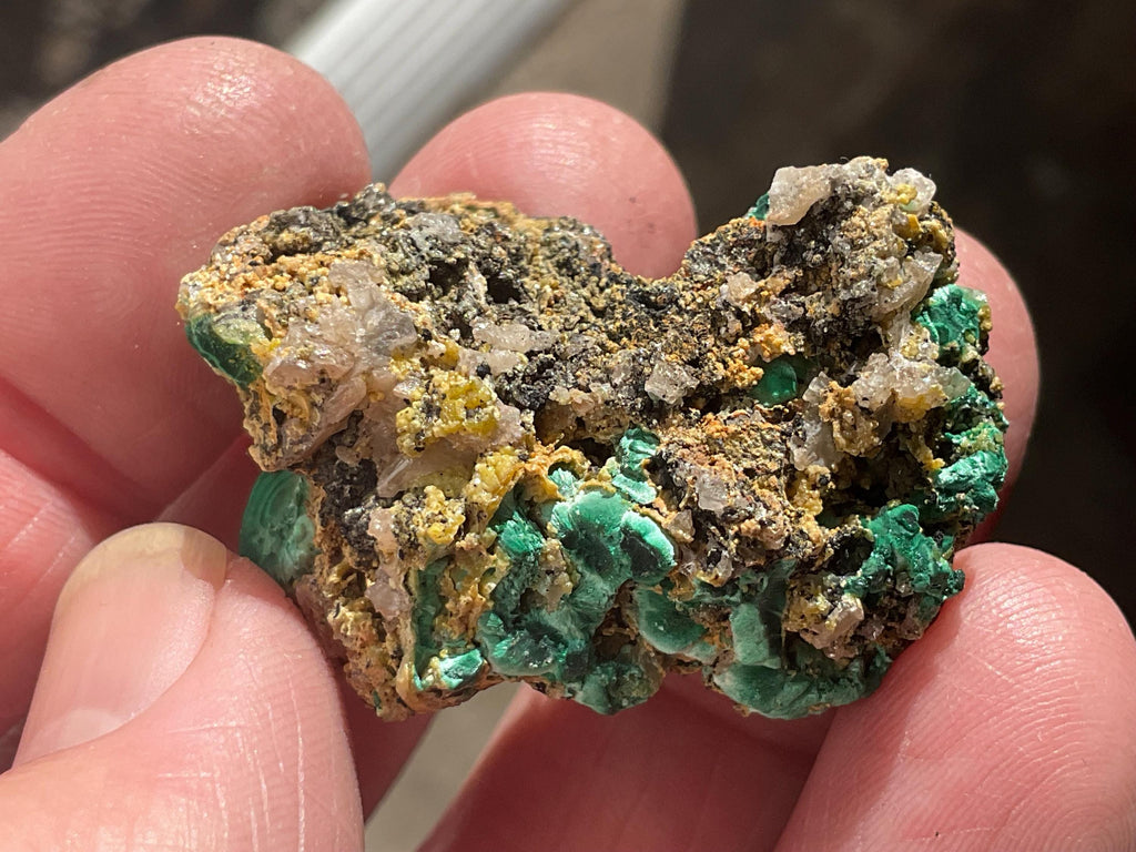32g Australian Malachite, Cerussite and Pyromorphite Specimen 7A