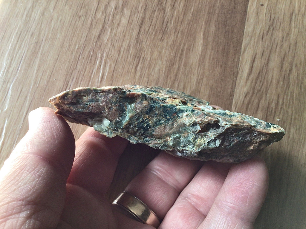 139g Mt Hay Rainforest Jasper Rough 4C
