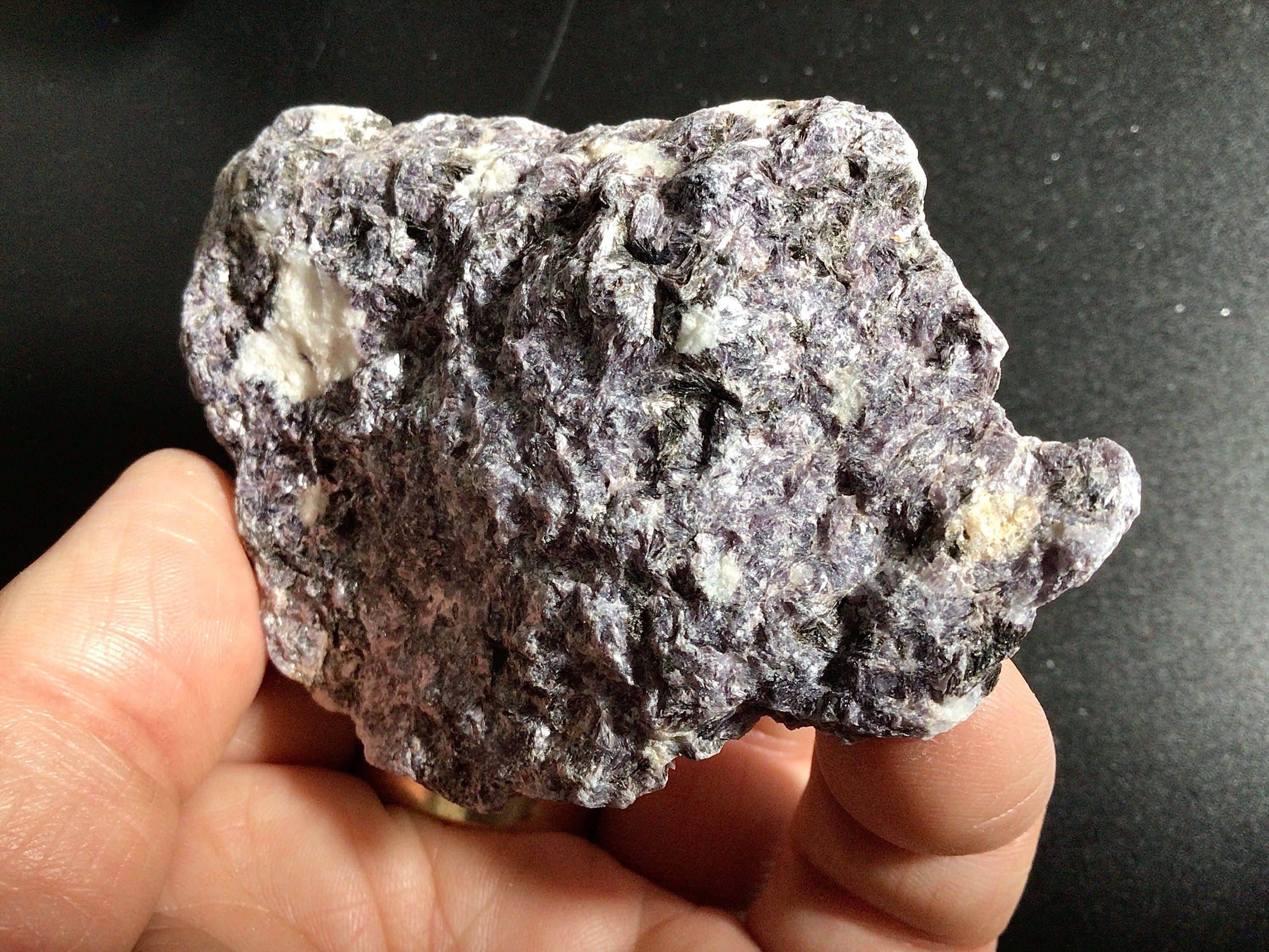 105g Trilithionite with Petalite and Rubellite Rough Piece 4C