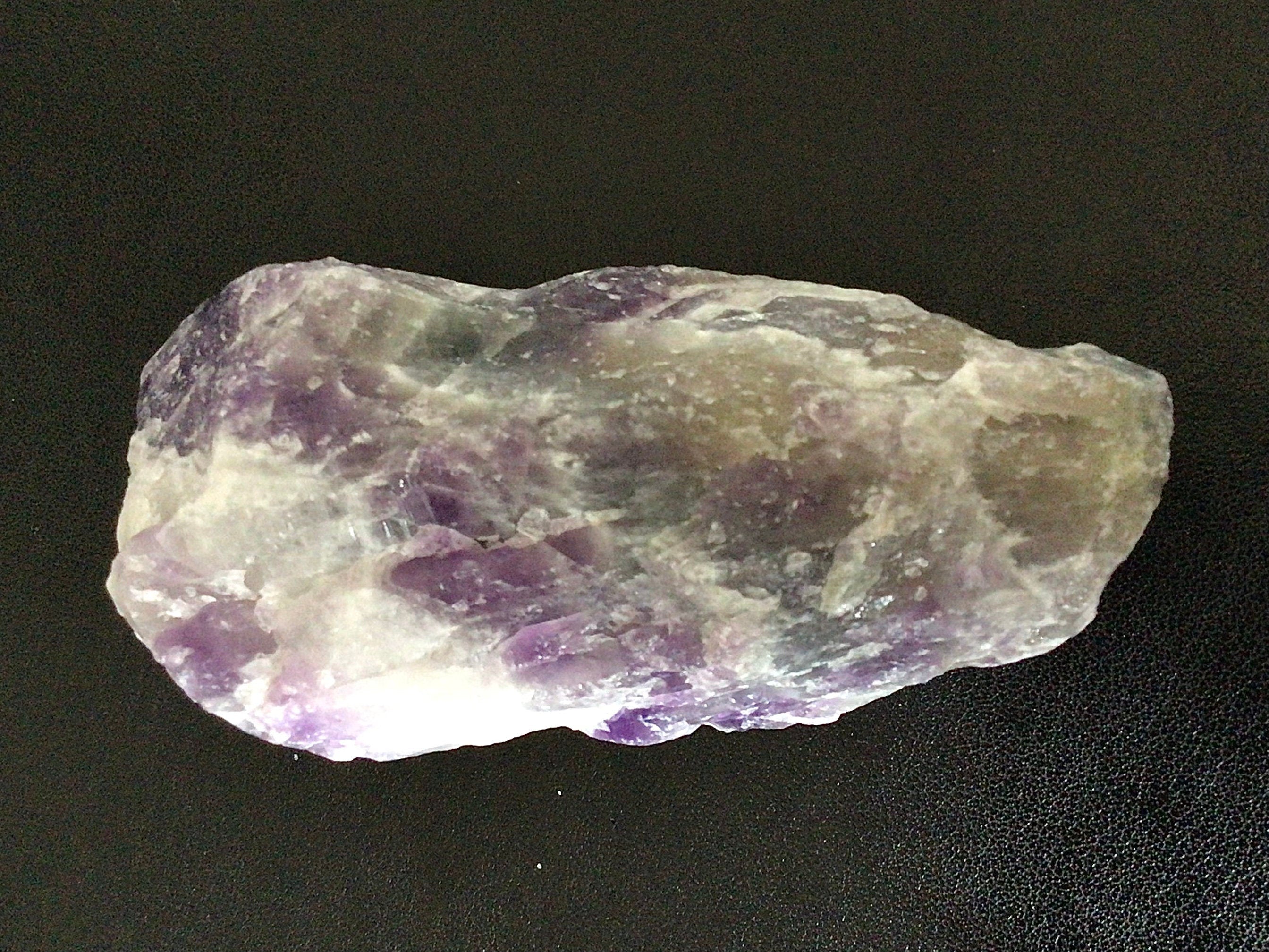 213g Chevron Amethyst Rough Piece 3B