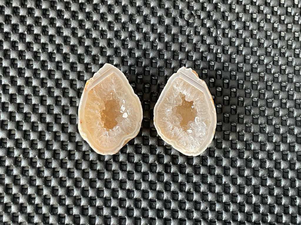 54g Brazilian Polished Agate Pair