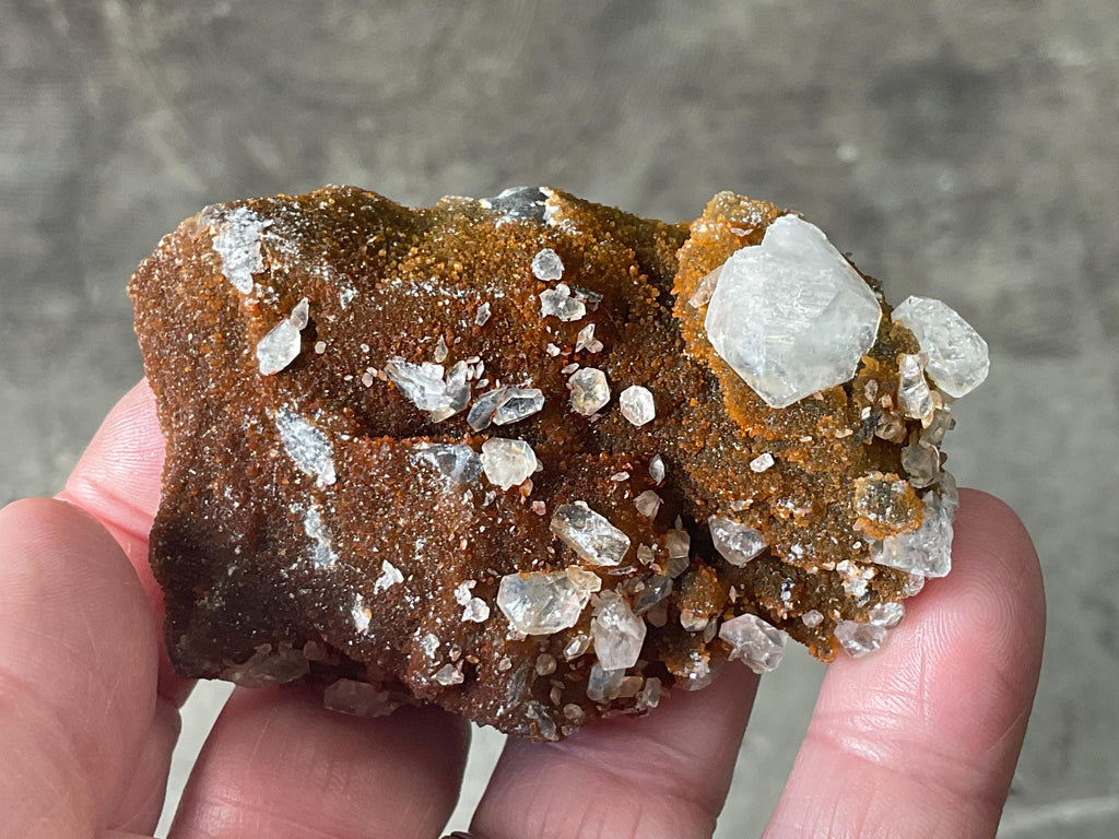 96g Hematite Sphalerite with Calcite Specimen A