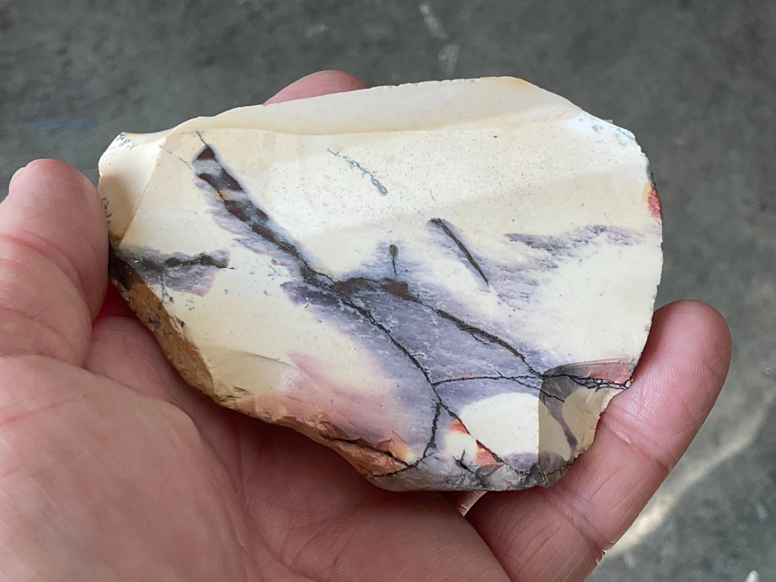 100g Polished Mookaite Slab