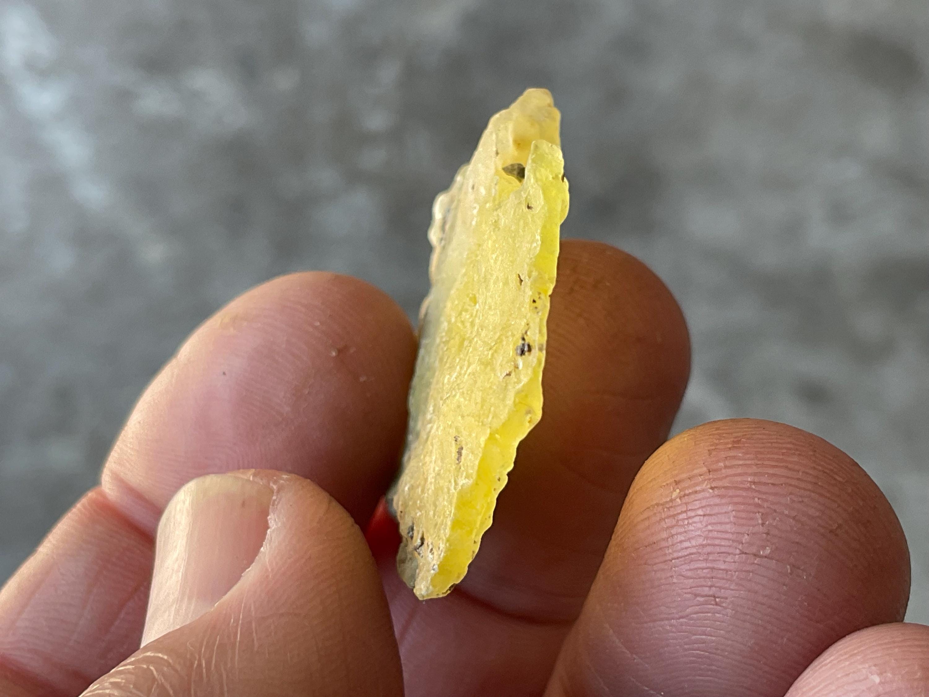 4g Pakistan Yellow Brucite Specimen 2A