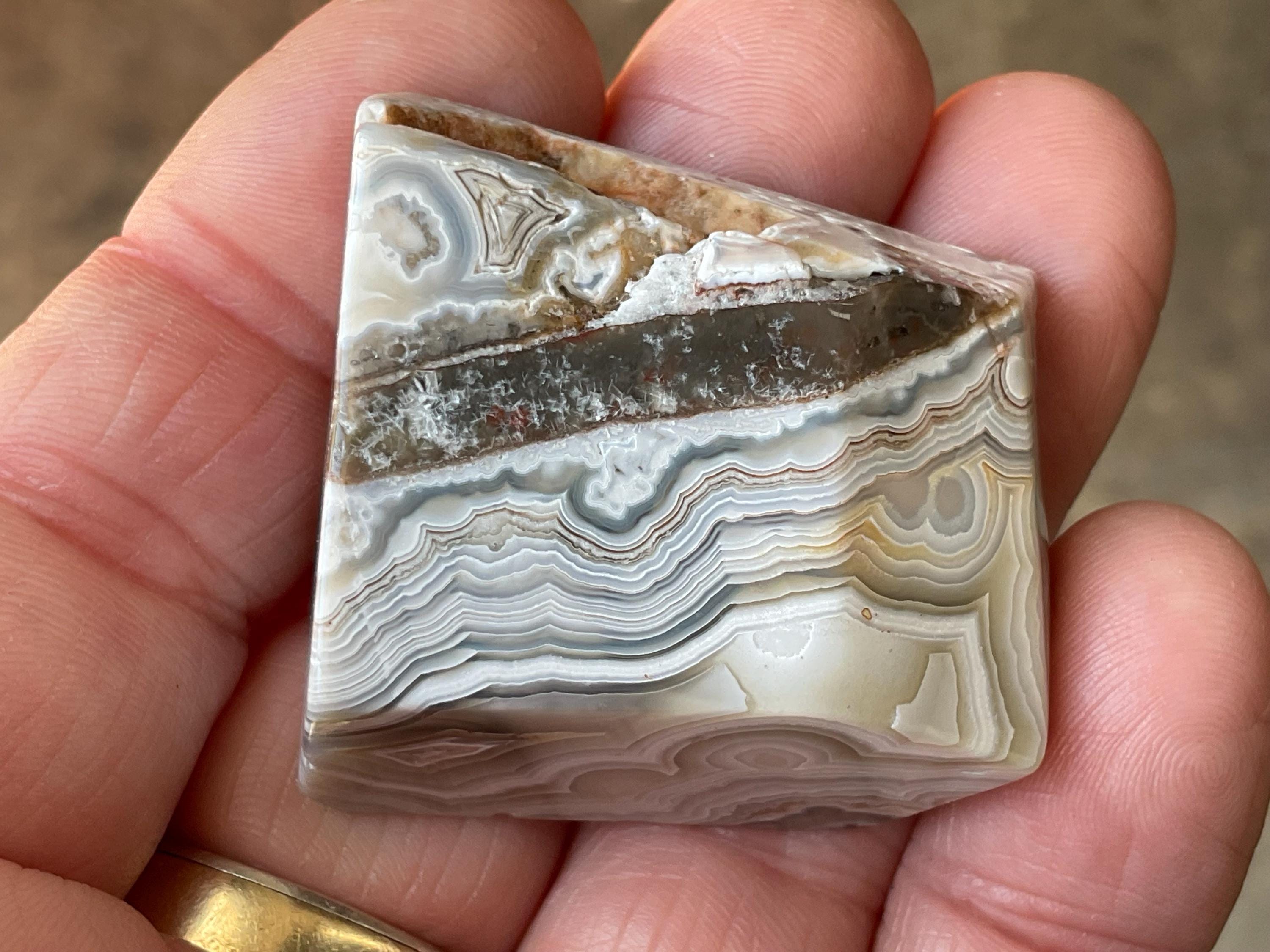 40g Mexican Crazy Lace Agate Freeform 15A