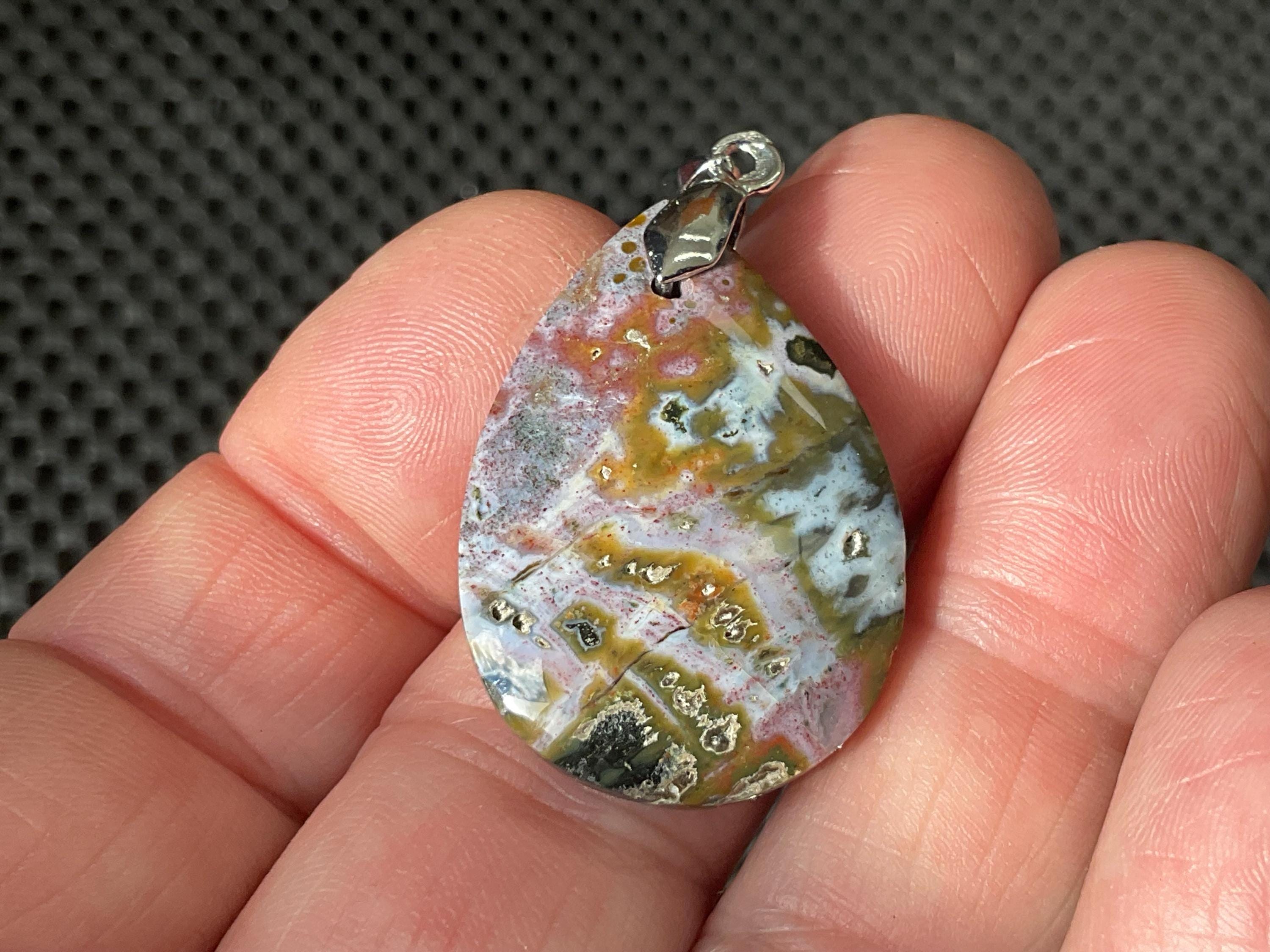 6g Ocean Jasper Pendant 1A