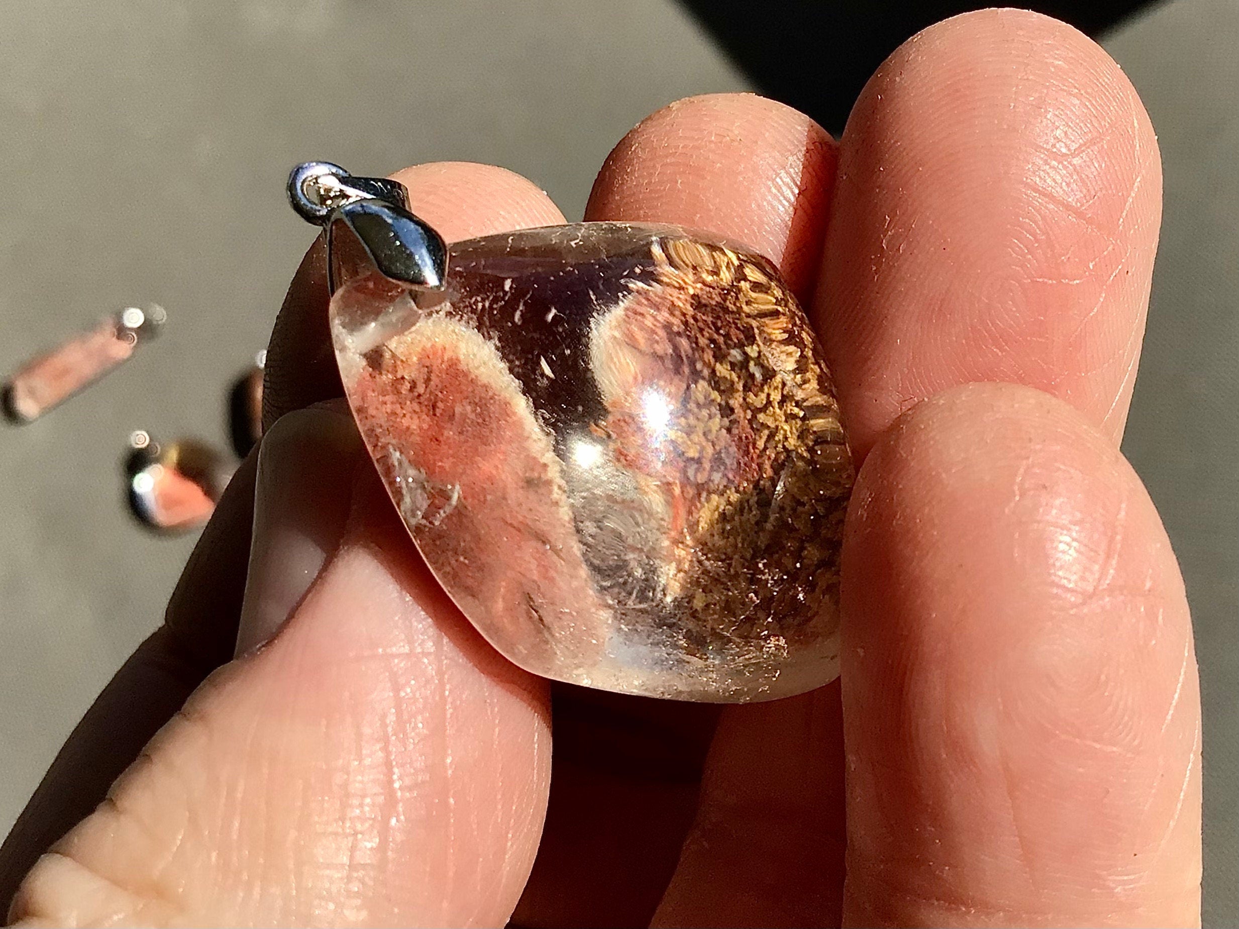 Garden Quartz Pendant 3B