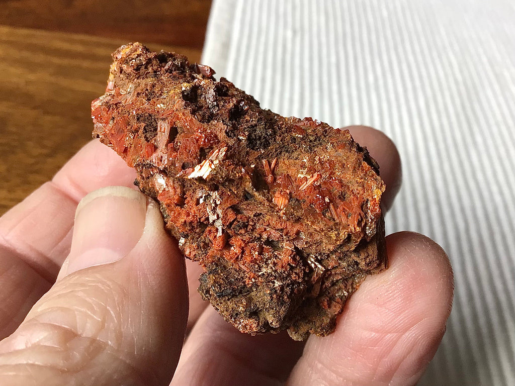 85g Crocoite Natural Specimen 12B